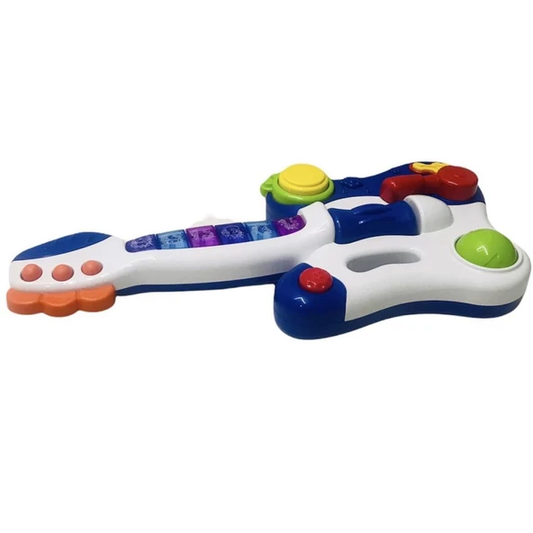 Erdem Oyuncak Nini Baby Sesli Işıklı Eğitici Müzikli Gitar ER-206 - Resim 3