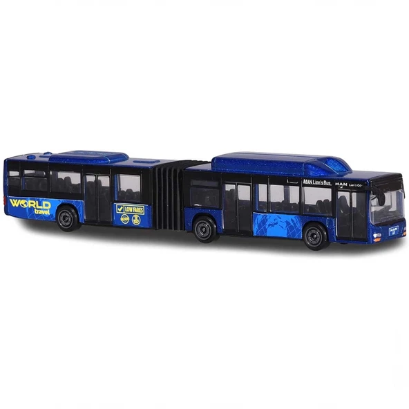 Nessiworld  Majorette Transporter Toplu Taşıma Aracı Metal Model 212053303 - 3