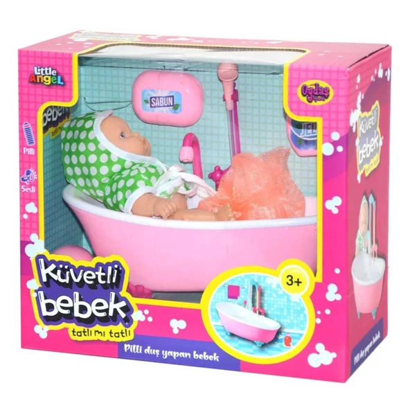 Nessiworld  Oydaş Küvette Duş Yapan Bebek 02605 - 3