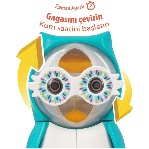 Nessiworld  Flipper Hijyenik Saklama Kabı + Kum Saati - 3