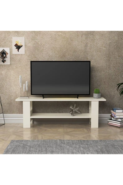 Lagomood Nero Tv Ünitesi Tv Sehpası Beyaz