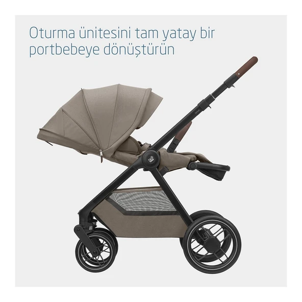 Oxford Çift Yönlü Seyahat Sistem Olabilen Bebek Arabası Twillic Truffle - Resim 8