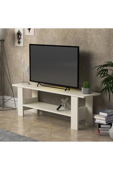Lagomood Nero Tv Ünitesi Tv Sehpası Beyaz - 3