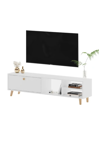 Lagomood ARMAN TV Ünitesi Beyaz - 3