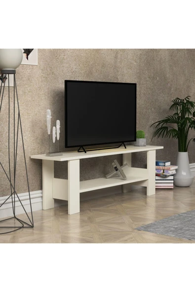 Lagomood Nero Tv Ünitesi Tv Sehpası Beyaz - 2