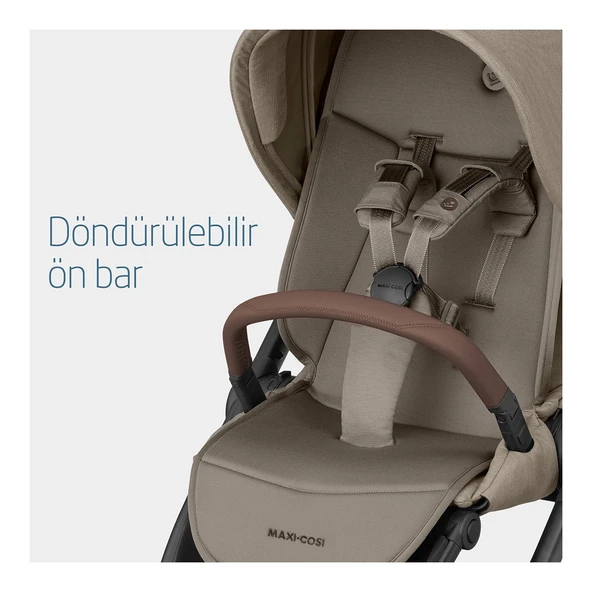 Oxford Çift Yönlü Seyahat Sistem Olabilen Bebek Arabası Twillic Truffle - Resim 9
