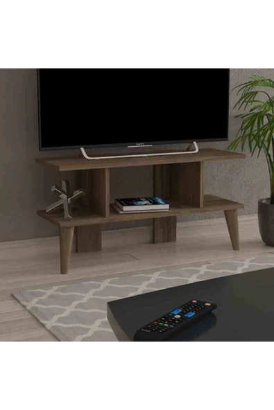 Lagomood Keyif Tv Ünitesi Tv Sehpası Ceviz