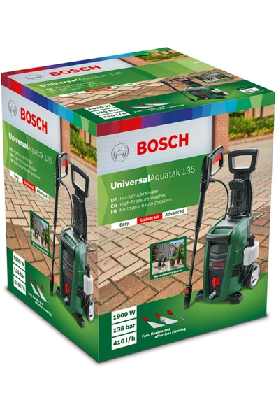 Bosch Universal Aquatak 135 Yüksek Basınçlı Yıkama Makinesi 1900 Watt - 2