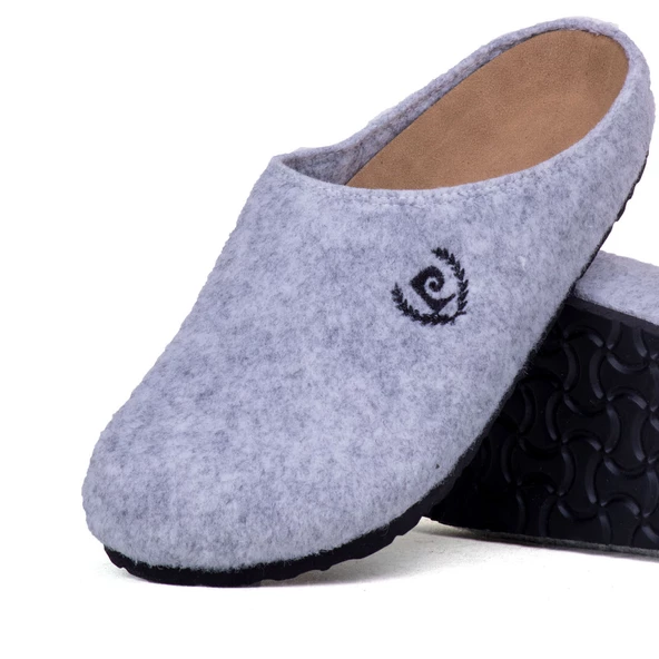 Pierre Cardin Ase Keçeli Rahat Sıcak Erkek Kadın Ev Terliği - 3