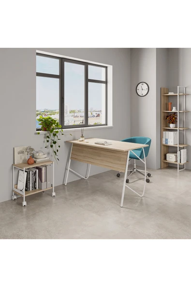 Lagomood ELLA Çalışma Masası 120 Meşe - 5