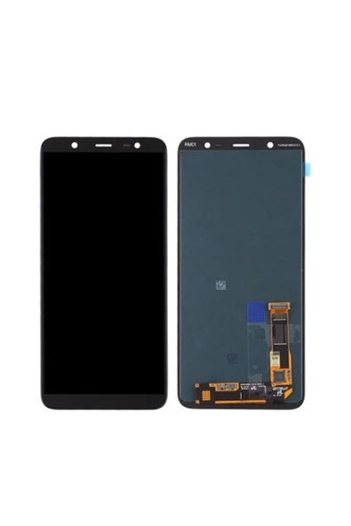 Samsung Galaxy J8 J810 Uyumlu Lcd Ekran Dokunmatik Siyah Oled Çıtasız