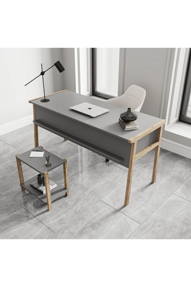 Lagomood Zenith Ofis Takımı  Antrasit Ceviz - 3