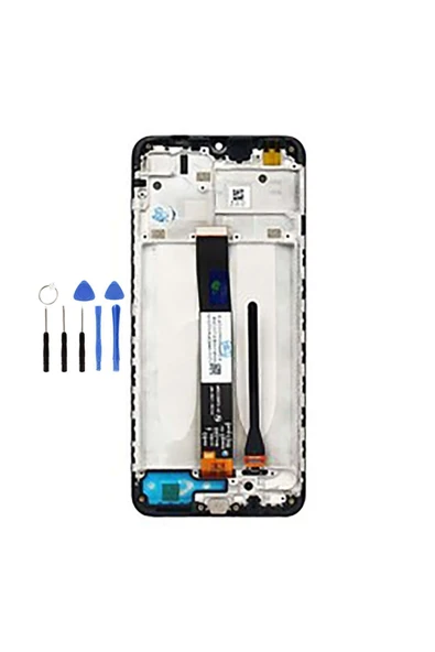 EPY Xiaomi Redmi 9A 9C Çıtalı Uyumlu Lcd Ekran Dokunmatik Siyah