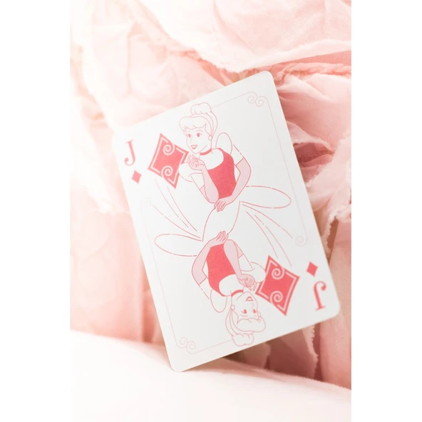 Bicycle Disney Princess Pembe (Pink) İskambil Oyun Kart Destesi - 5