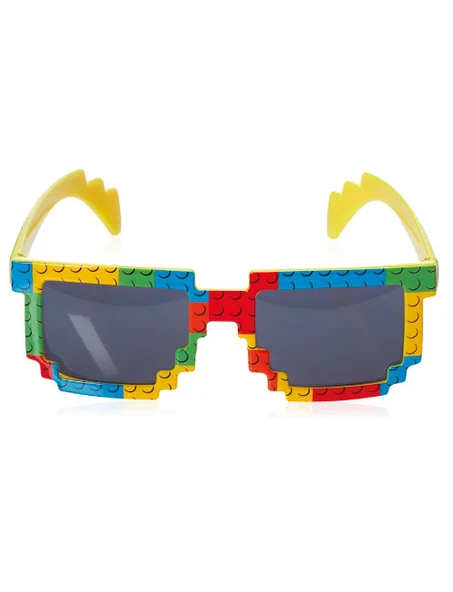 Parti Gözlük Mika Blok (Lego) Model Renkli