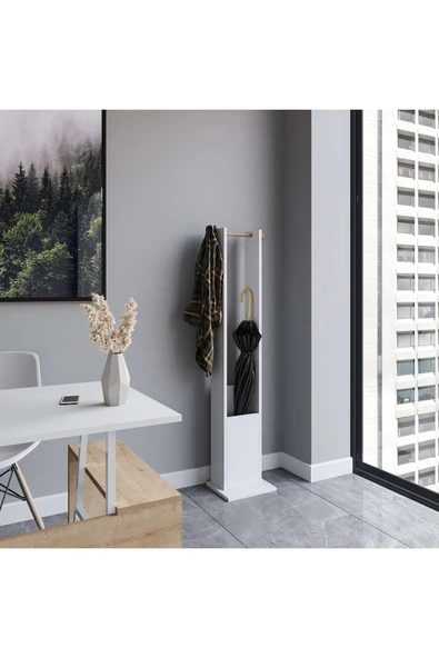 Lagomood İrony Joline Ofis Takımı Beyaz Meşe - 3
