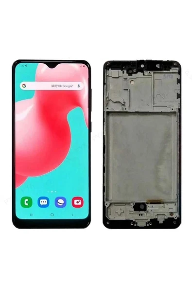 Samsung Galaxy A31 A315 Uyumlu Lcd Ekran Dokunmatik Siyah Oled Çıtalı