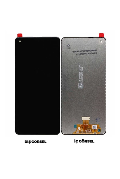 Samsung Teknonet Samsung Galaxy A21S Uyumlu Lcd+Dokunmatik - Siyah