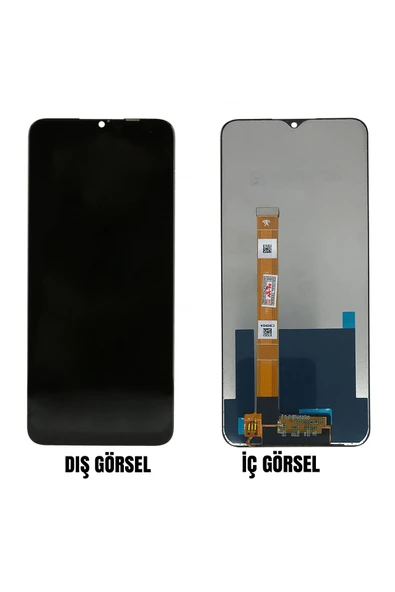 OPPO Teknonet Oppo A5 2020 Uyumlu Lcd+Dokunmatik - Siyah