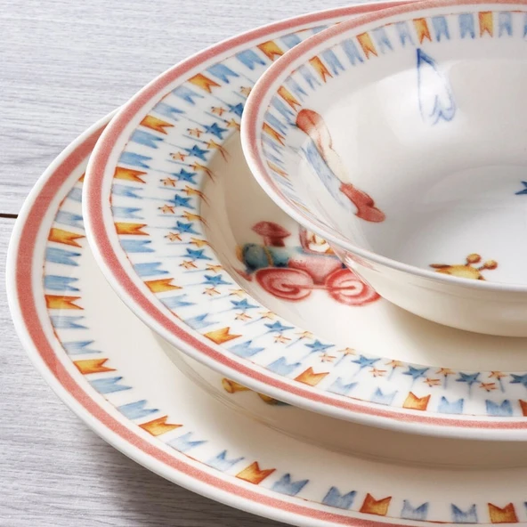 Güral Porselen Eda 3 Parça Bone Mama Takımı-2946 - 2