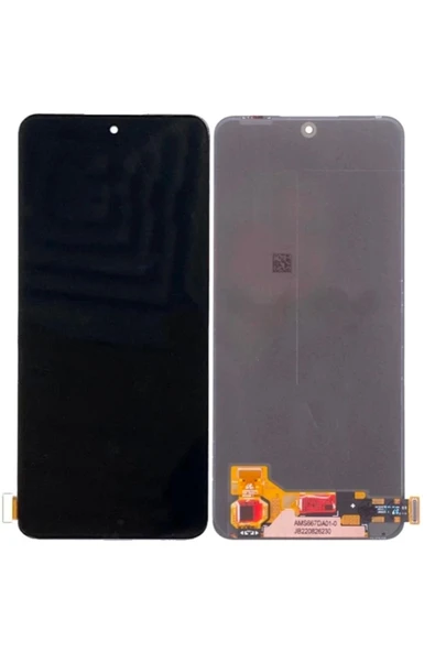 OEM Xiaomi Redmi Note 12s Lcd Ekran Dokunmatik Çıtasız Siyah Oled