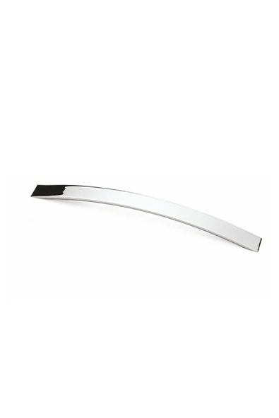 Eko Şahin Yay Alüminyum Metal Lüks Modern Mobilya Çekmece Mutfak Dolabı Kulpu Krom 160mm (5 Adet) - 4