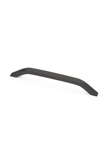 İdil Alüminyum Metal Lüks Modern Mobilya Çekmece Mutfak Dolabı Kulpu Siyah 224mm (5 Adet) - 3