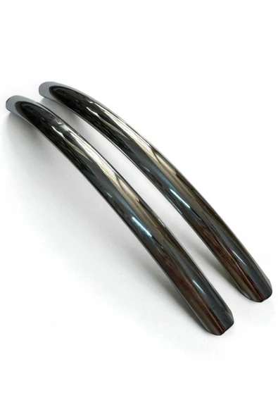 Eko Kumru Yay Alüminyum Metal Lüks Modern Mobilya Çekmece Mutfak Dolabı Kulpu Krom 224mm (5 Adet) - 2