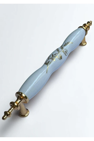 Polimer Lavanta Kulp Lüks Modern Mobilya Çekmece Vestiyer Mutfak Dolabı Kulpu 128mm (5 Adet) - 3