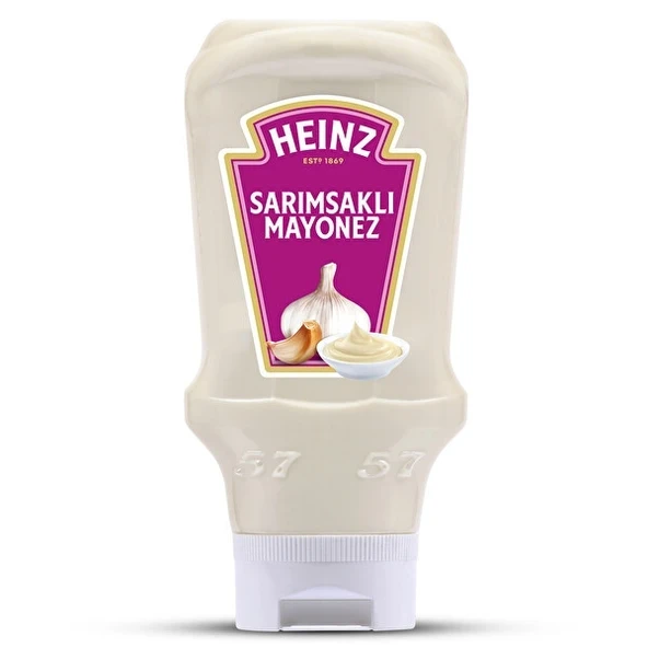 Heinz Sarımsaklı Mayonez 400 Gr 6 Adet