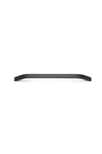İdil Alüminyum Metal Lüks Modern Mobilya Çekmece Mutfak Dolabı Kulpu Siyah 224mm (5 Adet) - 2