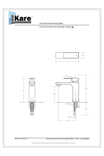Siera Mıx Lavabo Bataryası - 2