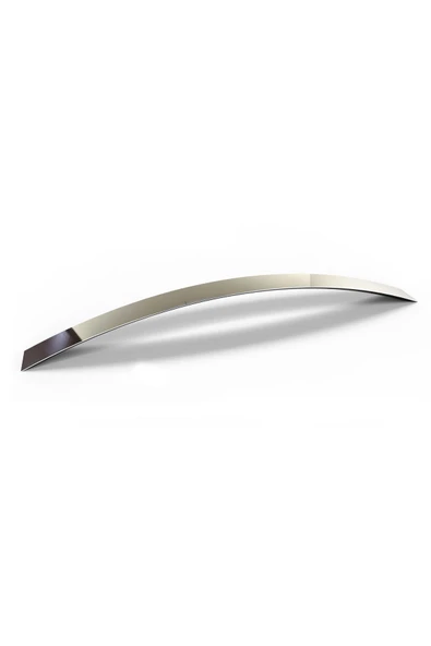 Şahin Yay Alüminyum Metal Lüks Modern Mobilya Çekmece Mutfak Dolabı Kulpu Krom 160mm - 4