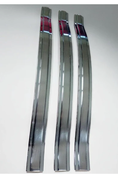 Gülcem Klas Alüminyum Metal Lüks Modern Mobilya Çekmece Mutfak Dolabı Kulpu İnox-Krom 192mm (5 Adet) - 5