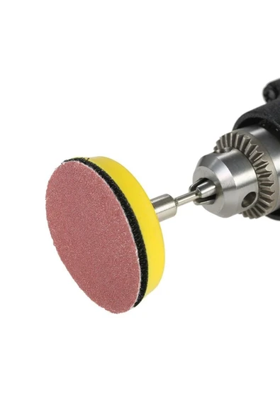 Sucuoğlu 5 Adet Cırt Zımpara Kağıdı El Zımparaları Seti 115 Mm Avuç Içi Spiral Taşlama (40 Kum) - 3