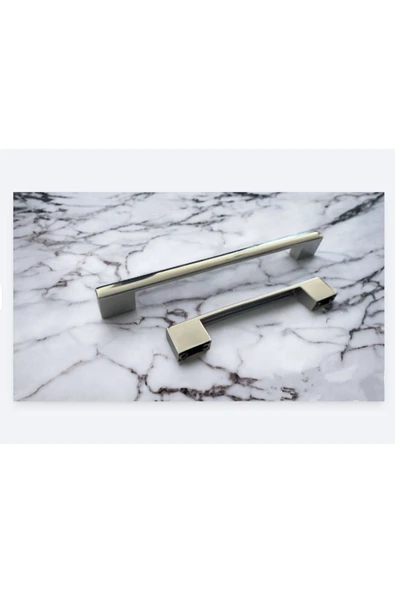 Sucuoğlu 192 mm Krom Metal Mutfak Mobilya Çekmece Mutfak Dolap Dolabı Kulp Kapak Kulbu - 3