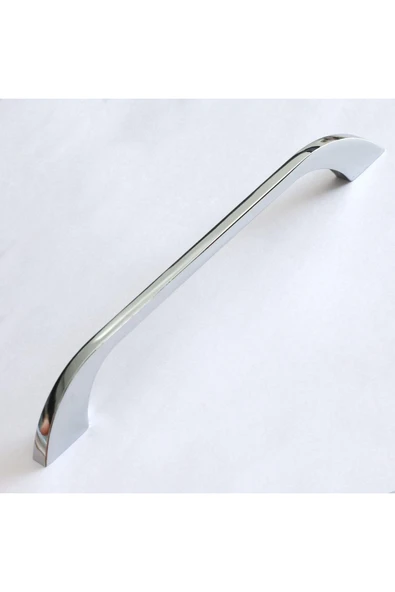 Sucuoğlu Beren Kulp Krom 192-224 mm Metal Mobilya Mutfak Çekmece Dolabı Dolap Kulpları Kapak Kulbu (3 Adet)