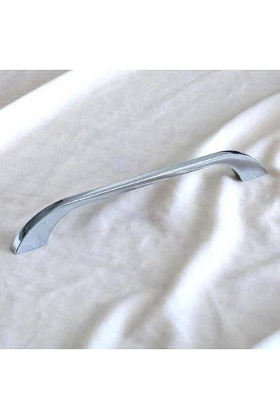 Sucuoğlu Beren Kulp Krom 192-224 mm Metal Mobilya Mutfak Çekmece Dolabı Dolap Kulpları Kapak Kulbu (3 Adet) - 7