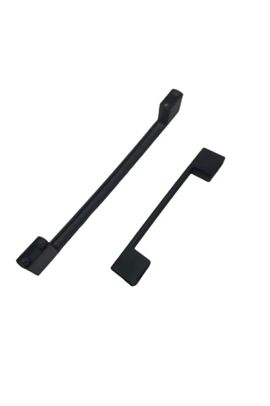 Sucuoğlu 128 mm Siyah Metal Mutfak Mobilya Çekmece Mutfak Dolap Dolabı Kulp Kapak Kulbu (3 Adet) - 3