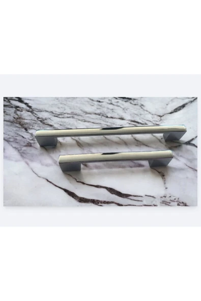 Sucuoğlu 192 mm Krom Metal Mutfak Mobilya Çekmece Mutfak Dolap Dolabı Kulp Kapak Kulbu - 2