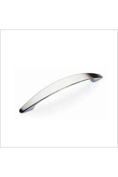 Sucuoğlu Merve Düz Çekmece Dolap Kapak Kulpu Kulbu 96 Mm Parlak Metal Kulp (9 Adet)