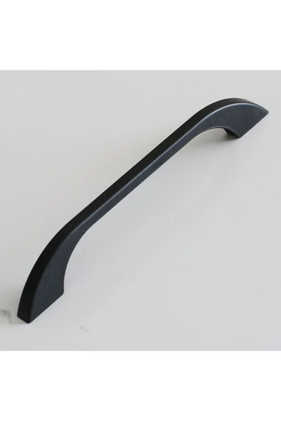 Sucuoğlu Beren Kulp Siyah 192-224 mm Metal Mobilya Mutfak Çekmece Dolabı Dolap Kulpları Kapak Kulbu (5 Adet) - 6