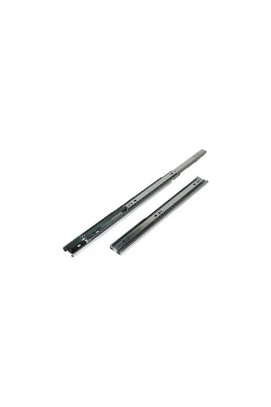 YENİLER En 45 mm Frenli Teleskopik Bilyalı Çekmece Rayı 50 cm (5 takım) - 5