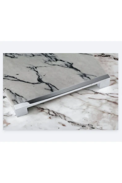 Sucuoğlu 160 mm Krom Metal Mutfak Mobilya Çekmece Mutfak Dolap Dolabı Kulp Kapak Kulbu (4 Adet)