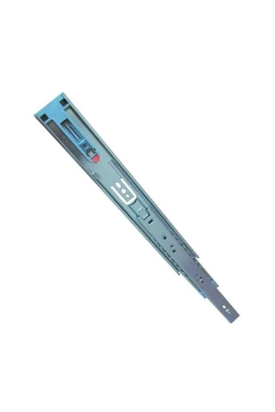 YENİLER En 45 mm Frenli Teleskopik Bilyalı Çekmece Rayı 50 cm (5 takım) - 2