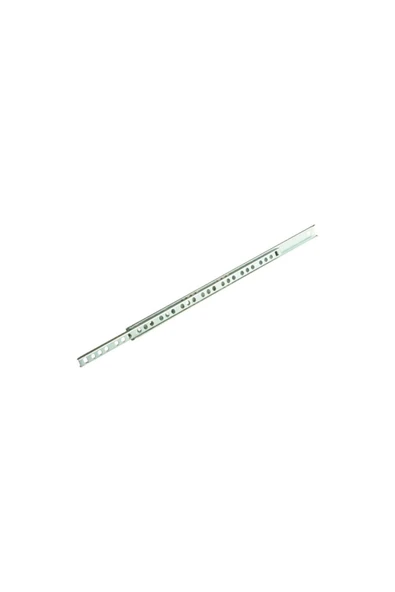 YENİLER En 27 mm Bilyalı Çekmece Rayı Tek Açılım 45 cm (5 Takım) - 2