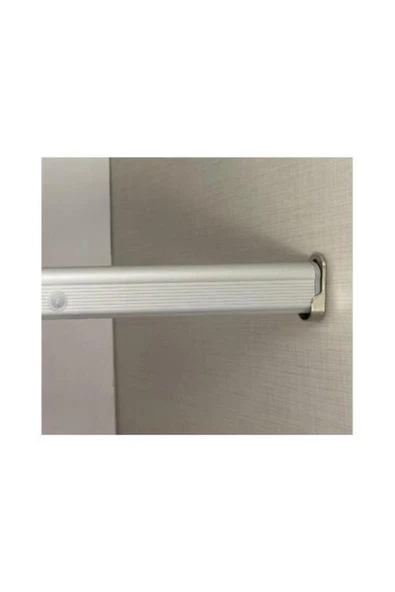 Sucuoğlu Oval Alüminyum 120 Cm Dolap Içi Askı Borusu 2 Adet Flanş Vidaları(İstenilen Ölçüye göre Kesim) - 4