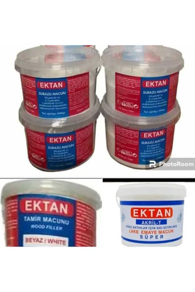 EKTAN Masif Kaplama Ahşap Dolgu MacunuAhşap Tamir Macunu - Tik