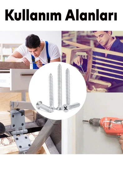Sucuoğlu Sunta vidası 5 X 30 mm (25 adet) - 5