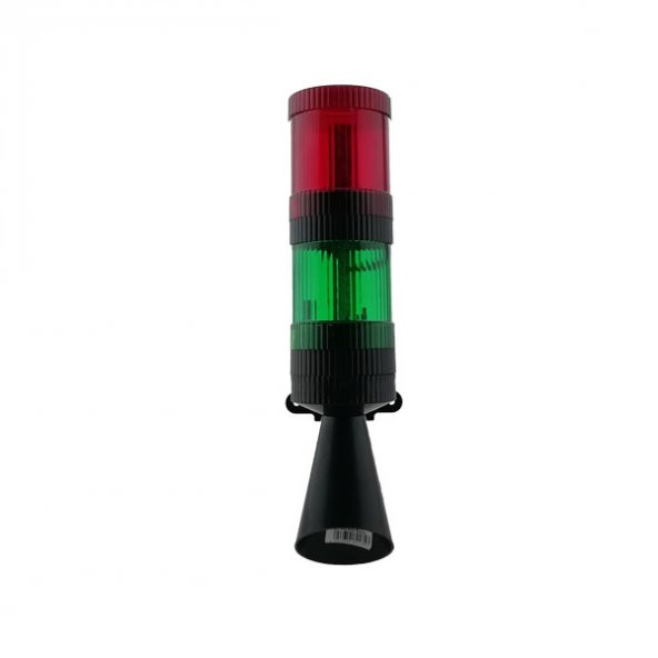 12V 24V 2 Katlı Çakar ve Sabit Modlu Çift Sesli Borulu Vinç Siren - 1